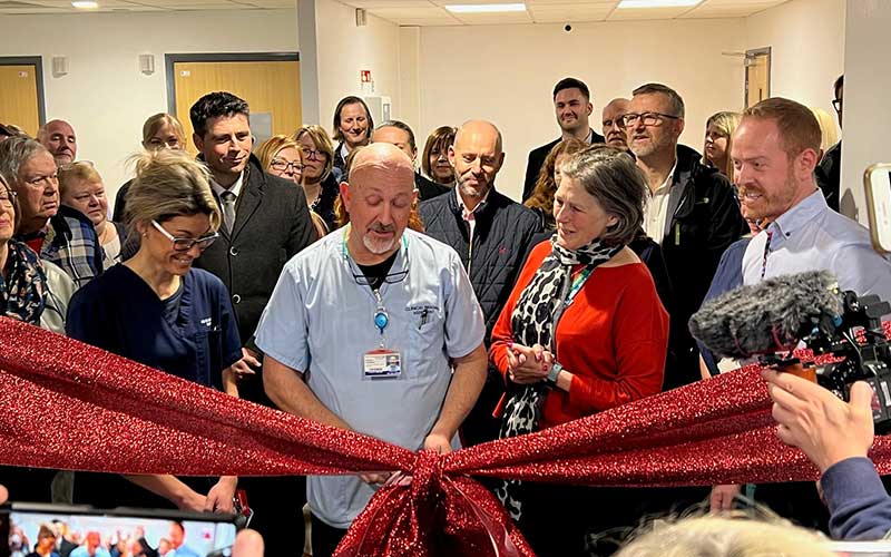 Opening ceremony at Bodmin Community Diagnostic Centre